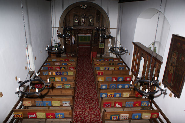 St Lawrence, Barlow interior - 9